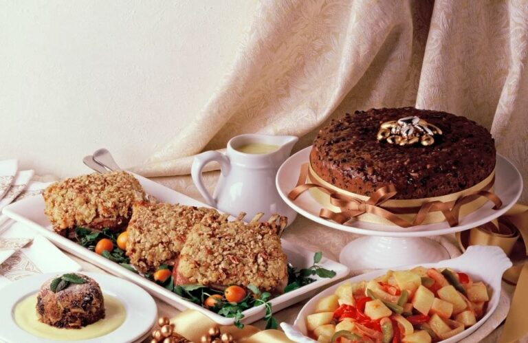 Warmes Buffet bei einer Familienfeier in Herne